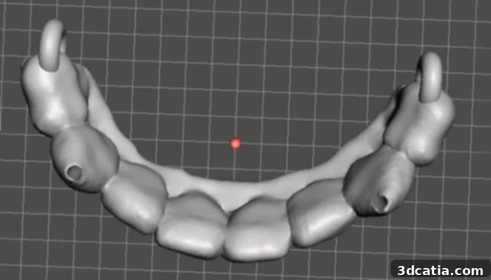 3D Printed Dracula Fangs for Halloween