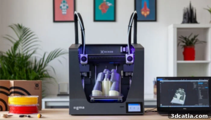 New BCN3D Sigma R19 3D Printer