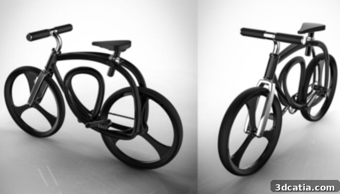 futuristic bicycle design