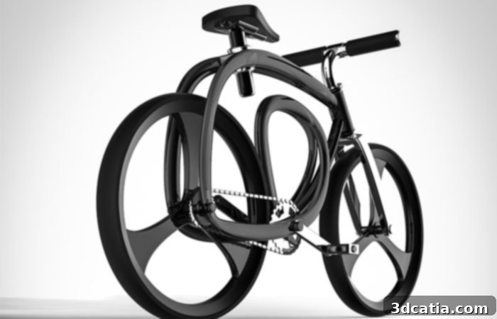 futuristic bike prototype