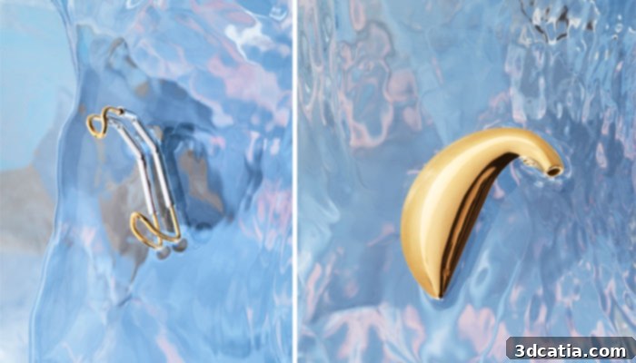 Fluid and geometric designs of H(earring) jewelry