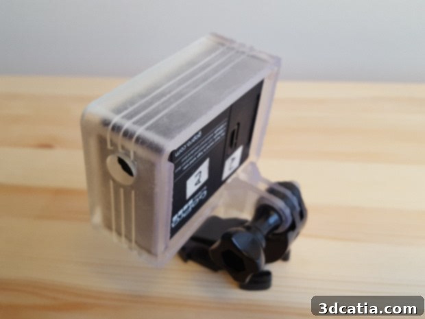 Formlabs Form 2 GoPro Hero Mount print