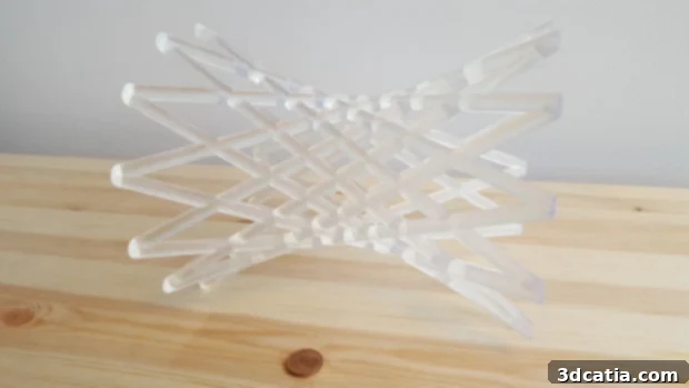 Formlabs Form 2 Hyperboloid print