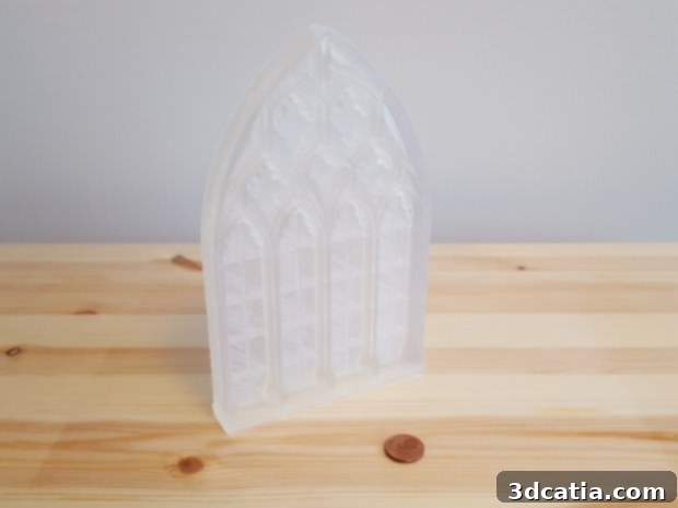 Formlabs Form 2 Gothic Window print