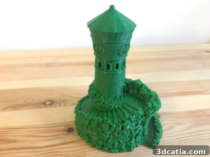 Detailed 3D print showcasing Ultimaker S5 capabilities