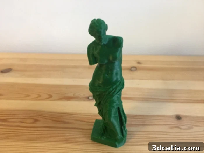 Complex geometry printed with Ultimaker S5