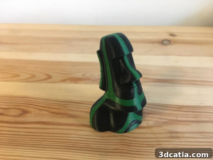 Artistic 3D print sample from Ultimaker S5