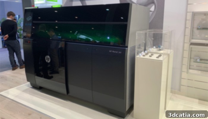 HP Metal Jet 3D Printer at Formnext 2018