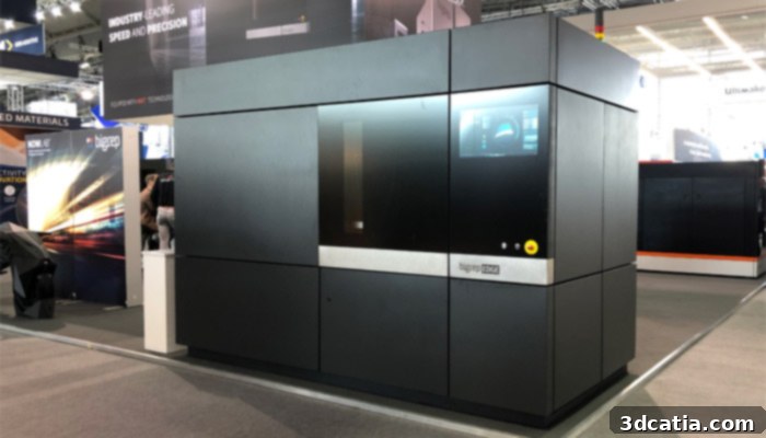BigRep EDGE large-format 3D printer at Formnext 2018