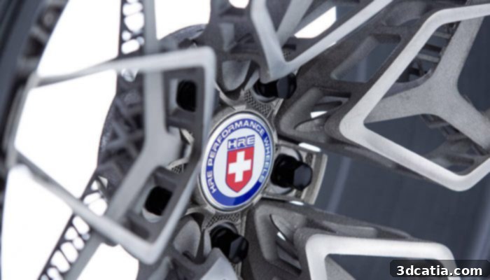 3D printed titanium rim