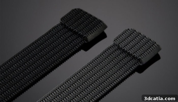 Uniform Wares 3D Printed Watch Clasp Detail