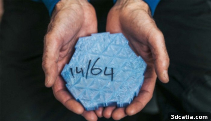 HexCore 3D printed blocks for Solar Voyager