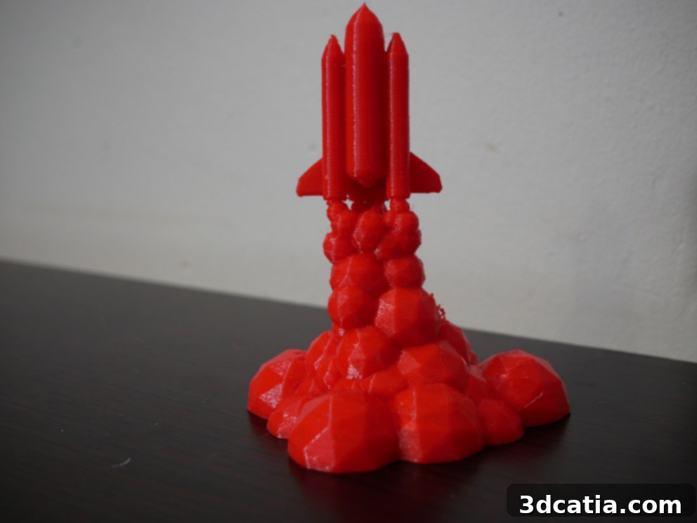 Witbox Go! Print without supports