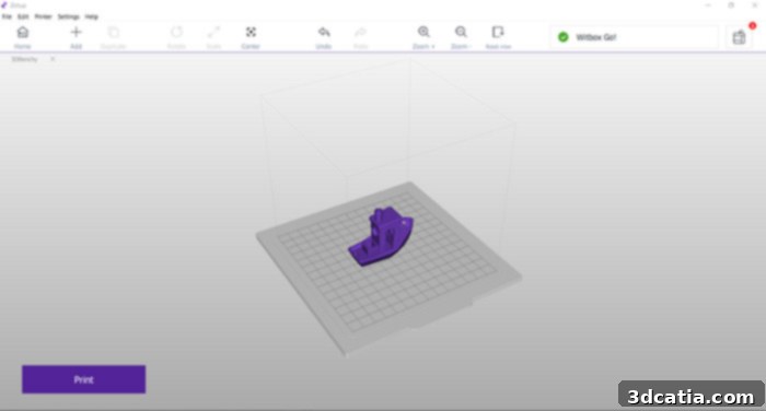 BQ Zetup Software Interface
