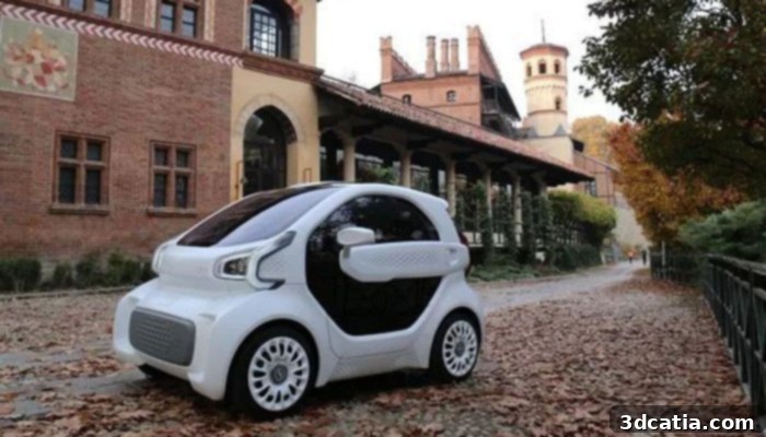 3D Printed Electric Cars A New Era 3 electric car printed in 3D