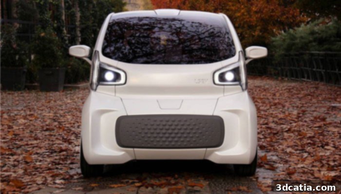 3D Printed Electric Cars A New Era 4 electric car printed in 3D