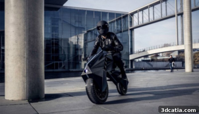 NERA: The 3D Printed Electric Motorcycle Redefined 2 nera