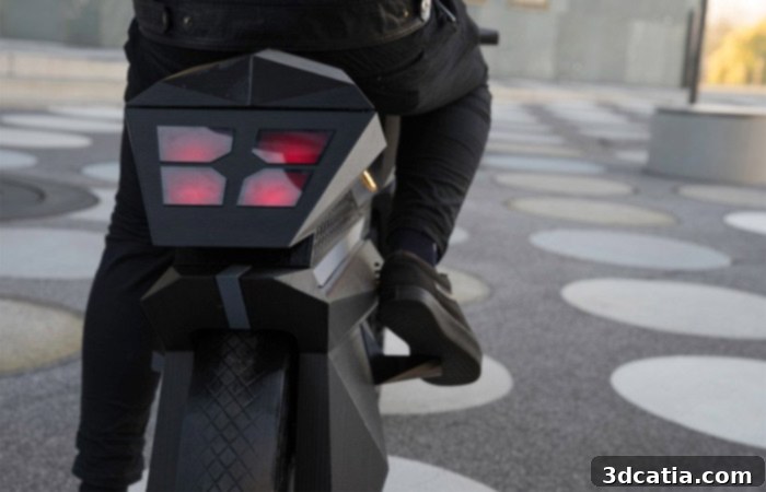 NERA: The 3D Printed Electric Motorcycle Redefined 3 nera