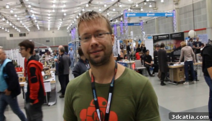 George Fomitchev, CEO and Founder of Endurance Lasers, discussing laser attachments for 3D printers and CNC machines.
