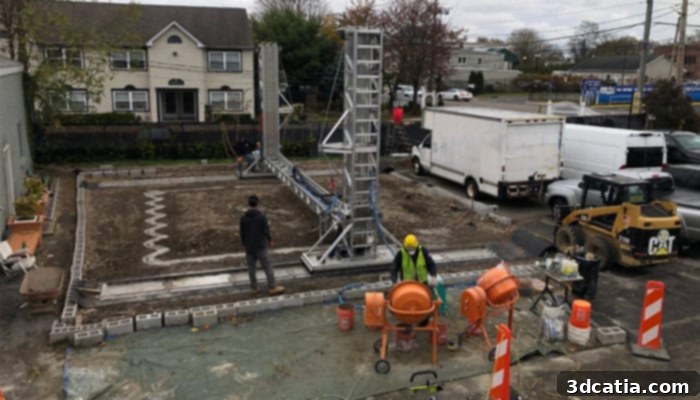S-Squared 3D printers ARCS system for construction