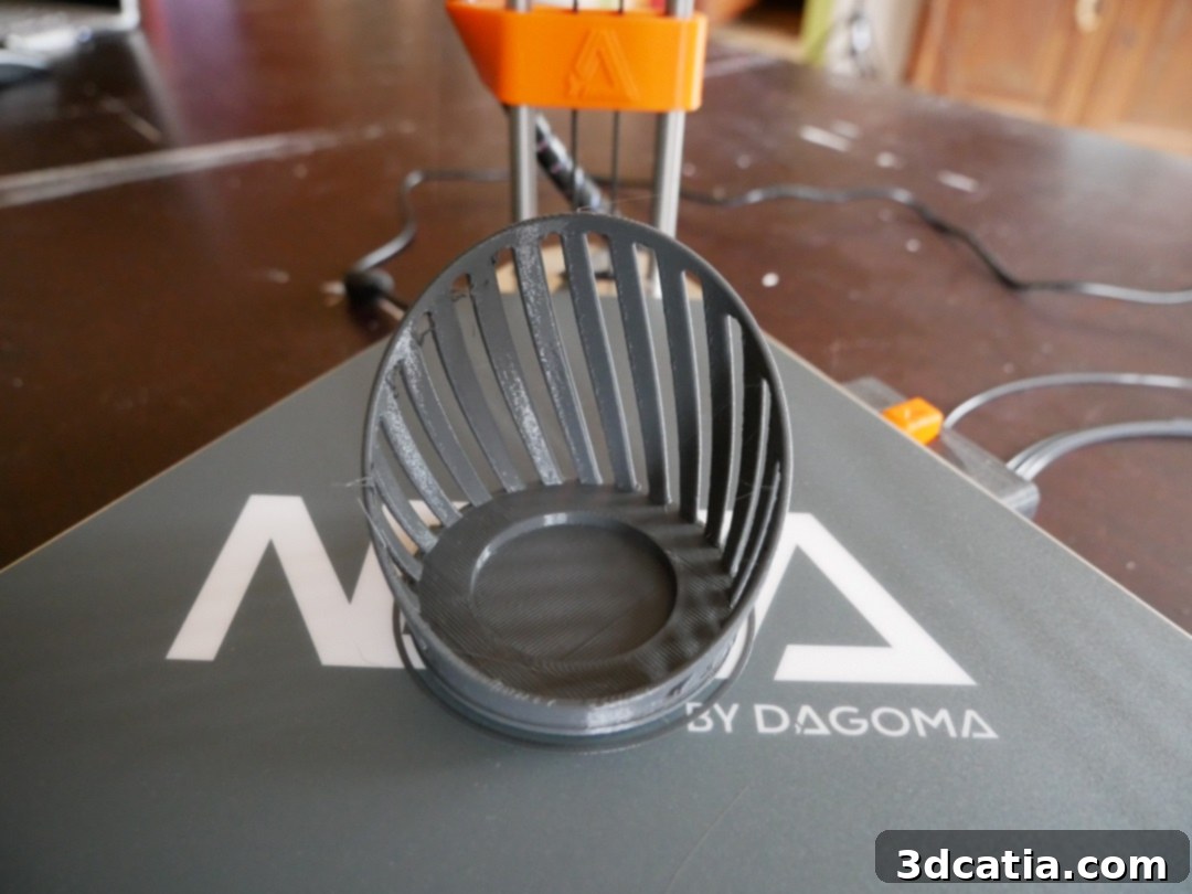Magis 3D Printer first print