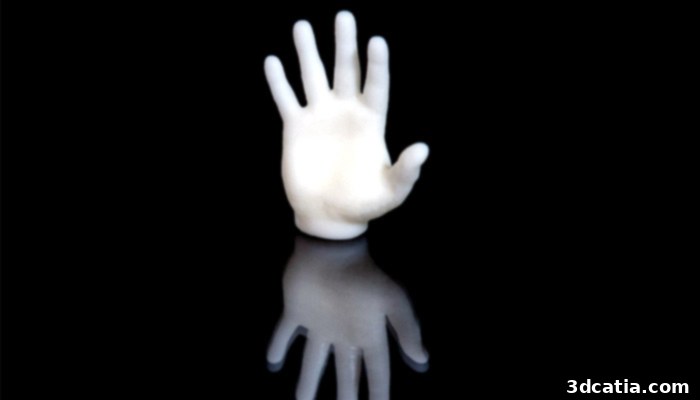 Silicone 3D Printed Industrial Parts