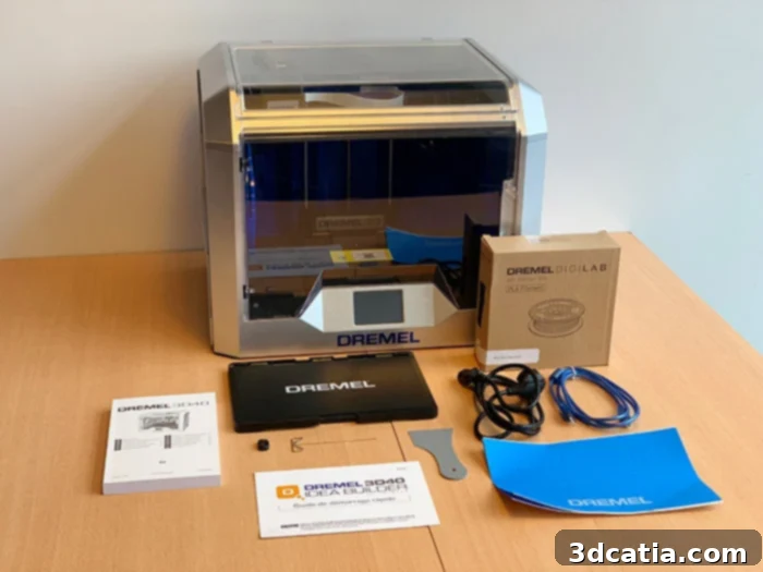 3Dnatives Lab Reviews Dremel Idea Builder 3D40 2 Dremel Idea Builder 3D40 3D Printer
