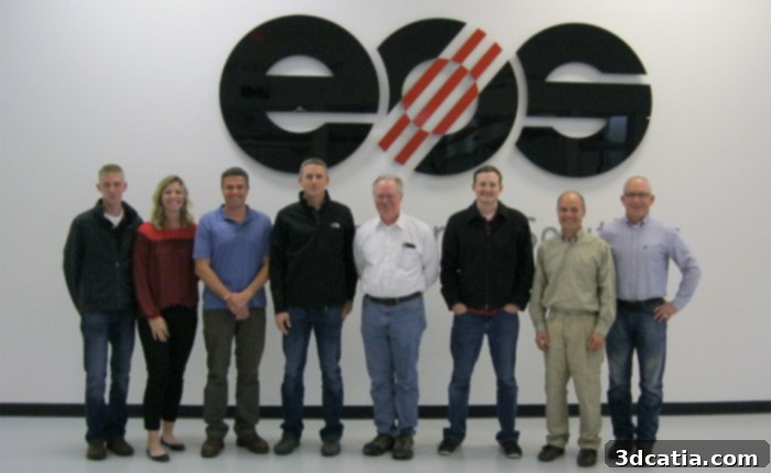 Team members from Vulcan Labs and EOS North America