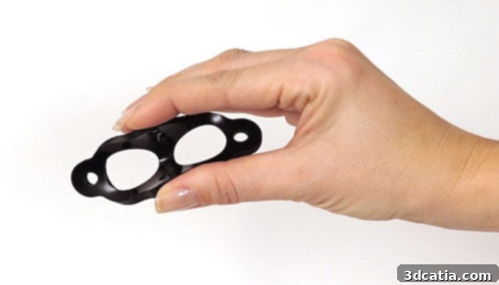 3D Systems FabPro Elastic BLK material and applications