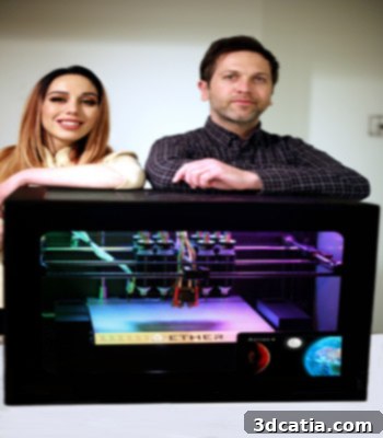 Aether's advanced 3D bioprinter technology