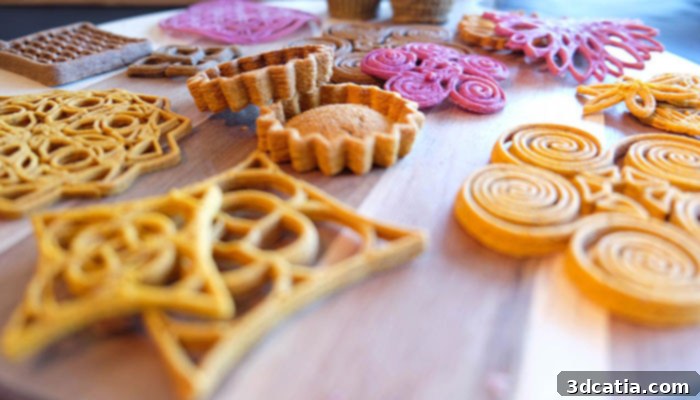 3D Printed Food Snacks