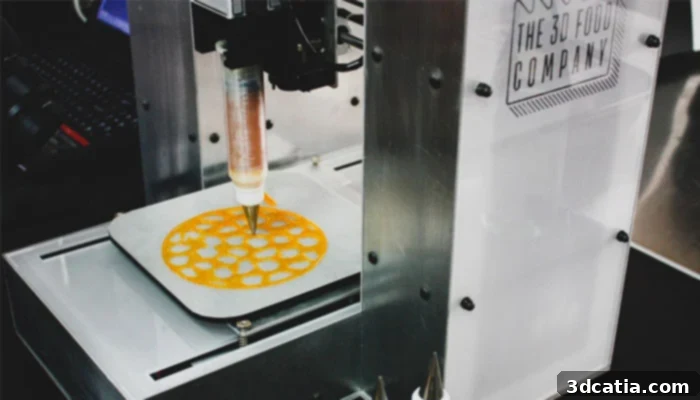 3D Printed Rice Snacks
