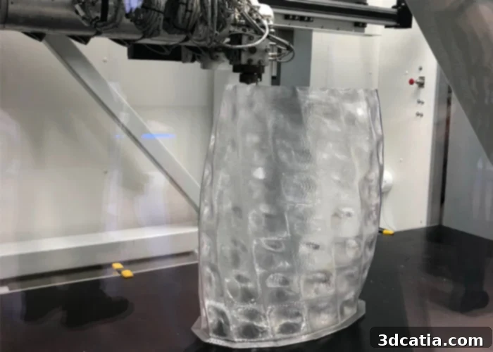 Colossus: Large-Scale 3D Printing, Made Portable 5 Various objects 3D printed with Colossus FGF technology