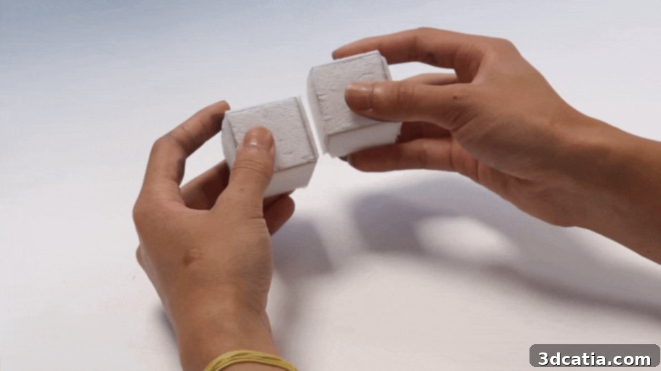 Functional applications of 3D printed hair, including adhesion