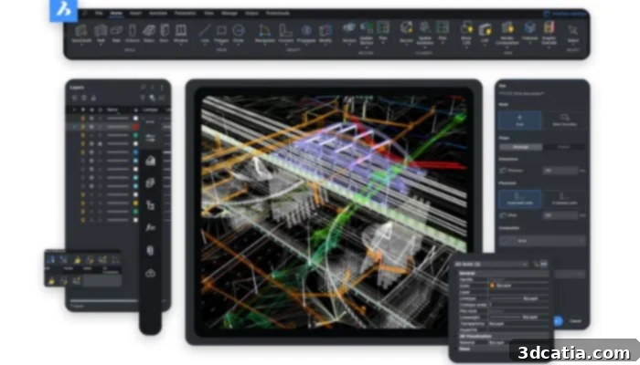 BricsCAD software interface
