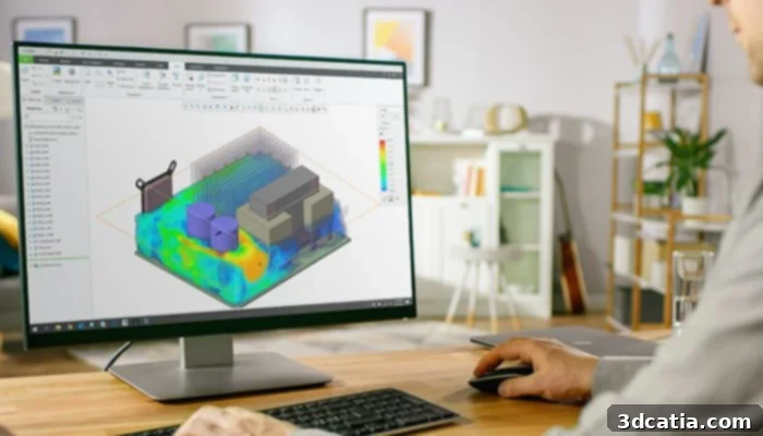CREO CAD software interface