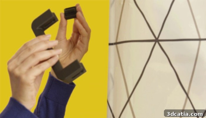 IKEA ThisAbles 3D printed shower curtain handle