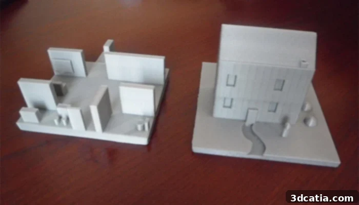 Examples of diverse 3D printed tactile educational models from See3D.