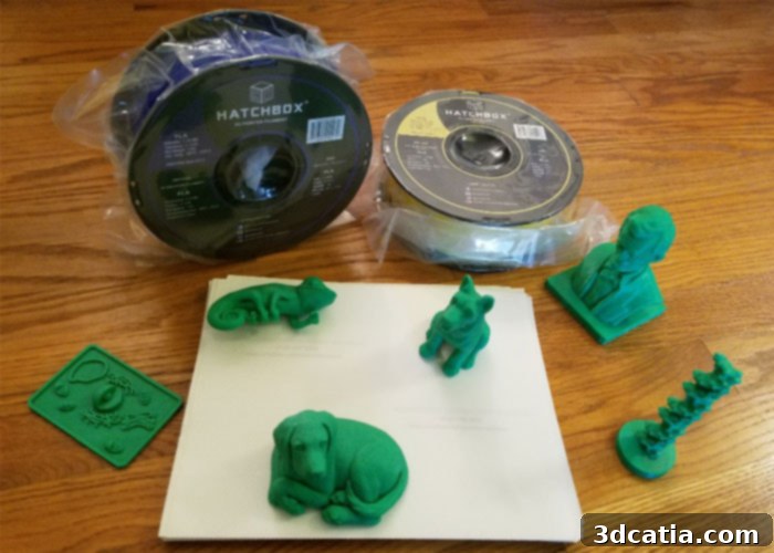 See3D volunteers diligently working on 3D printing and packaging tactile models for visually impaired recipients.