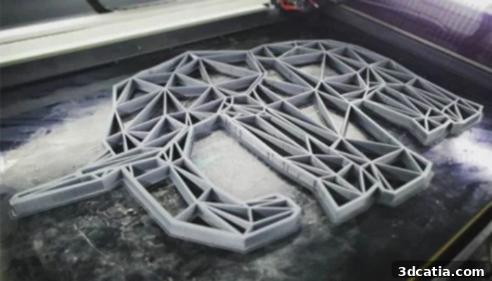 3D Printed Wall Piece from 3DChimera