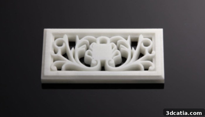 Advancements in ceramic 3D printing technology.