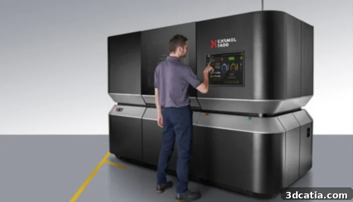 Carmel 1400, a ceramic 3D printing solution by XJet.