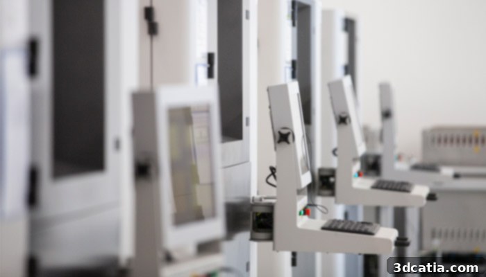 3D Systems' extensive fleet of advanced 3D printers in Pinerolo, Italy