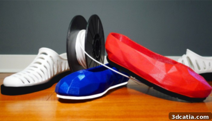 3D printing offers immense opportunities for personalization in footwear.