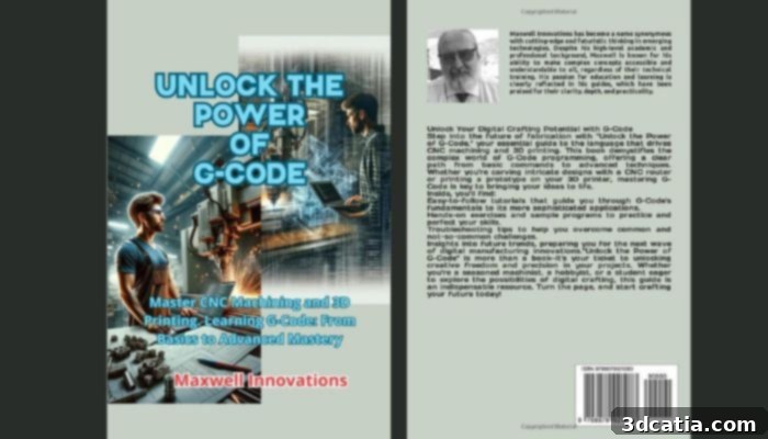 Essential 3D Printing Reads for the Year 4 Unlock the Power of G-Code book cover