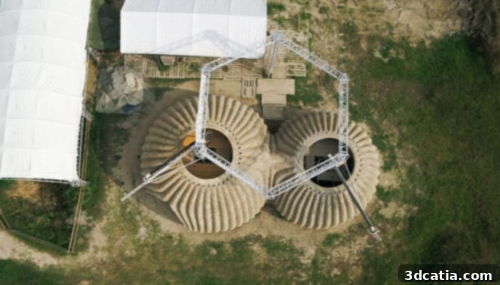WASP's TECLA 3D printed eco-house