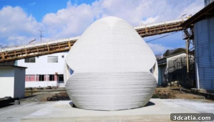 Serendix spherical 3D printed house