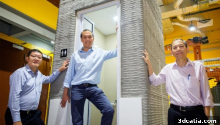 3D printed bathroom