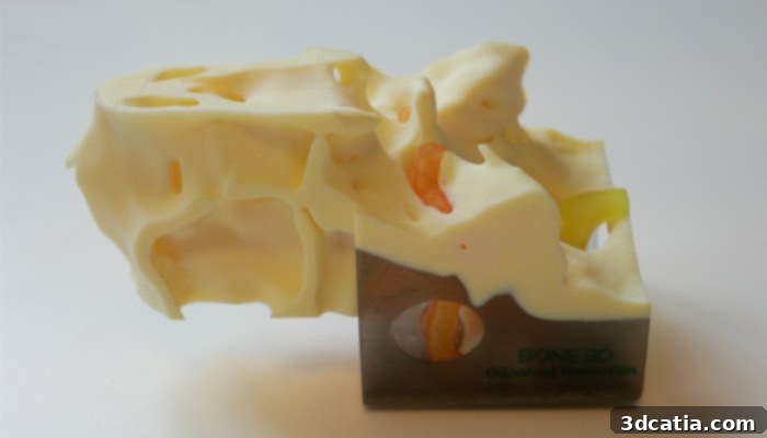 Bone3D Endonasal neurosurgery simulator | Photo Credits: Bone3D