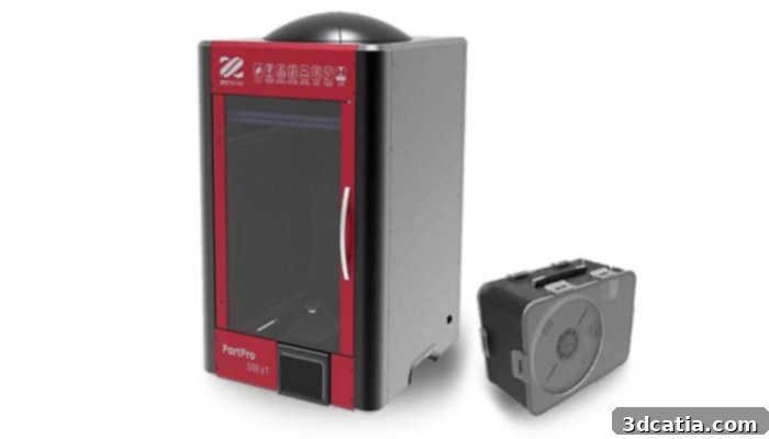 XYZPrinting Redefines Professional 3D Printing 2 PartPro300 xT Professional 3D Printer